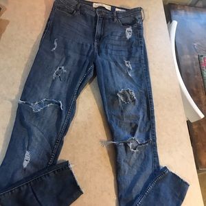 Size 5L Hollister High Rise Skinny Jeans